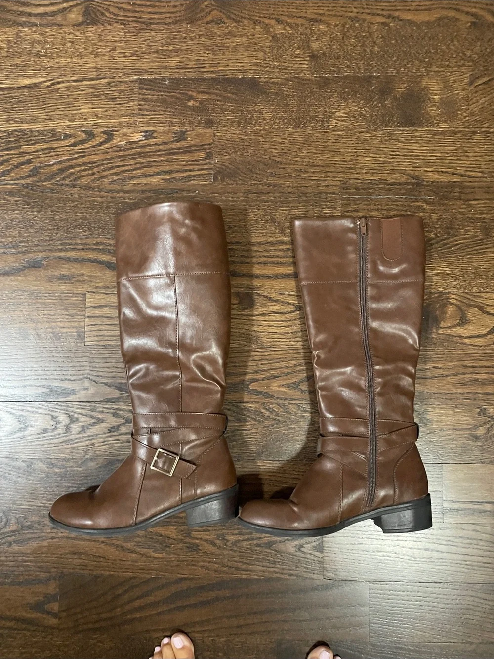 Arizona Jean Company Brown Over-the-Knee Riding Boots
